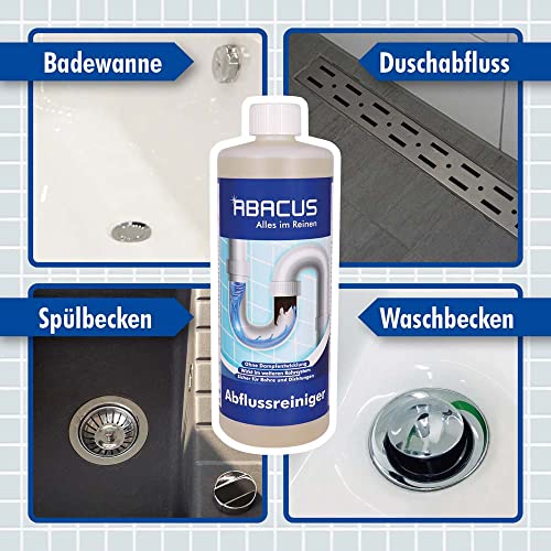 Abflussreiniger-Rohrreiniger-Rohrfrei-Abflussfrei--entfernt-Haare-und-Ablagerungen-in-Rohren-und-Abfluessen--ABACUS-Abflussreiniger-2x-1000-ml-7052-0-1