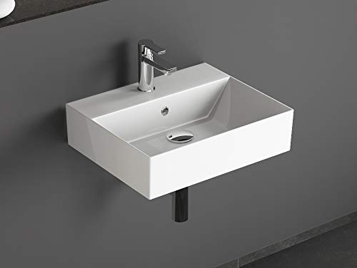 Aqua-Bagno-Design-Waschbecken-Haengewaschbecken-Aufsatzwaschbecken-Waschtisch-aus-hochwertiger-Keramik-eckig-KS50-50-x-42-cm-Weiss-0-0