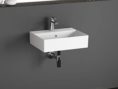 Aqua-Bagno-Design-Waschbecken-Haengewaschbecken-Aufsatzwaschbecken-Waschtisch-aus-hochwertiger-Keramik-eckig-KS50-50-x-42-cm-Weiss-0-2