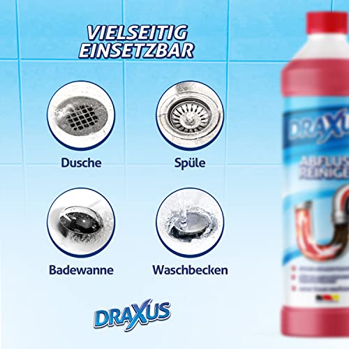 DRAXUS-Profi-Abflussreiniger-10L-I-Extrem-starker-Rohrreiniger-loest-Haare-Essensreste-schwerste-Verstopfungen-I-Beugt-ueblen-Geruechen-vor-0-2
