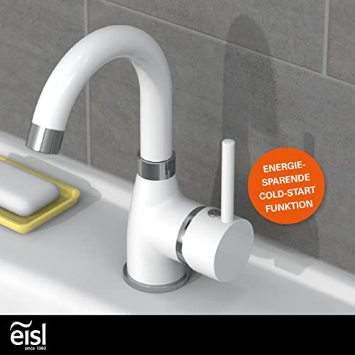 EISL-Waschtischarmatur-FUTURA-energiesparende-Waschbeckenarmatur-360-schwenkbarer-Wasserhahn-Bad-NI075FUTWCR-Weiss-mattChrom-0-1