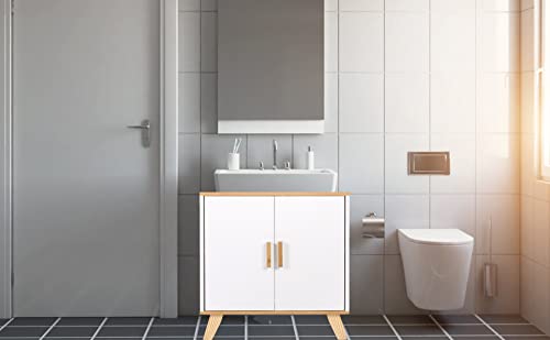 EUGAD-Waschbeckenunterschrank-Unterschrank-Badezimmerschrank-Waschtisch-Badschrank-mit-2-Tuere-60-x-30-x-60-cm-Weiss-0-0