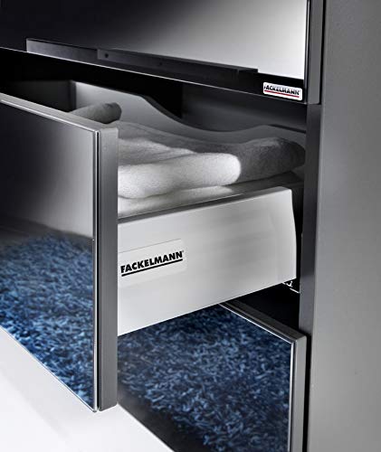FACKELMANN-Kara-Badmoebel-Set-2-TeileGlas-WaschbeckenWaschbeckenunterschrank-mit-2-Schubladenhochwertiger-Badschrank-mit-Soft-CloseKorpus-SchwarzFront-SchwarzBreite-80-cm-0-3