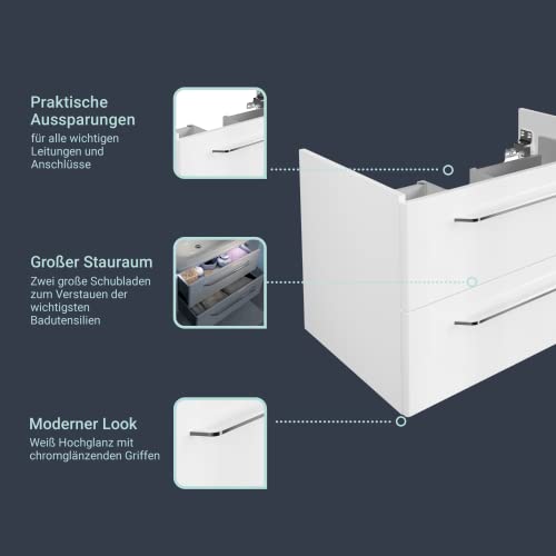FACKELMANN-Milano-Waschbeckenunterschrank-mit-Schubladen--Unterschrank-fuer-Waschtisch-im-Bad-100-cm-x-495-cm-x-48-cm--Badschrank-haengend-in-Weiss-0-1