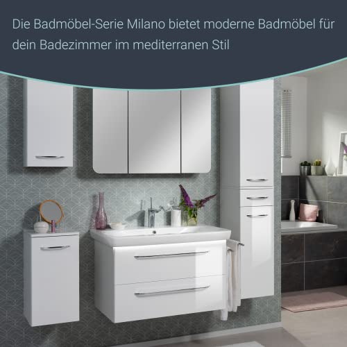 FACKELMANN-Milano-Waschbeckenunterschrank-mit-Schubladen--Unterschrank-fuer-Waschtisch-im-Bad-80-cm-x-495-cm-x-48-cm--Badschrank-haengend-in-Weiss-0-2