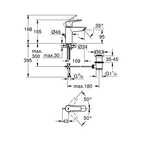 GROHE-Start-Einhand-Waschtischarmatur-wassersparend-langlebige-Oberflaeche-S-Size-chrom-24209002-0-1