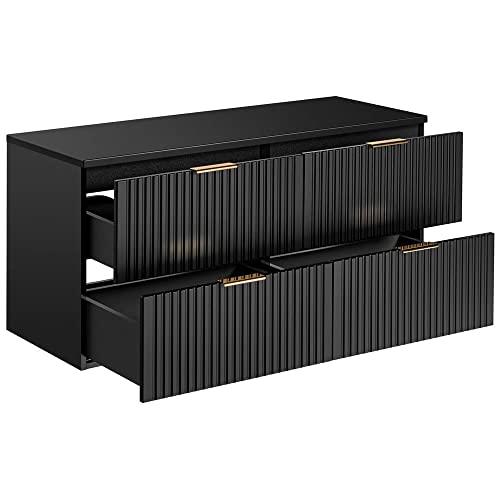 Lomadox-Badezimmermoebel-Waschtisch-Unterschrank-120cm-matt-schwarz-mit-gerilllter-Front-Waschbecken-Badschrank-mit-4-Softclose-Auszuegen-BHT-ca-1206592465-cm-0-3