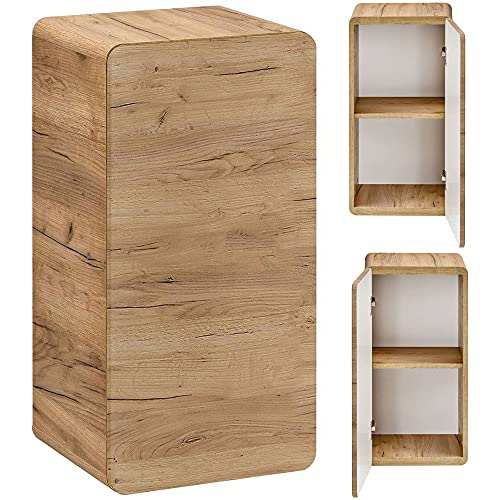 Lomadox-Badmoebel-Set-Eiche-80cm-Keramk-Waschtisch-mit-Unterschrank-LED-Spiegelschrank-Haengeschrank-Unterschrank-3-kleine-Haengeschraenke-0-5