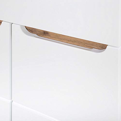 Lomadox-Badmoebel-Waschplatz-Set-in-Hochglanz-weiss-mit-Eiche-60cm-Waschtisch-Unterschrank-mit-Keramik-Waschbecken-LED-Spiegelschrank-0-3