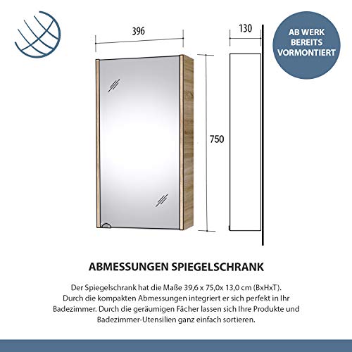 Planetmoebel-Badmoebel-Set-aus-Waschtisch-Waschbecken-Spiegelschrank-Gaeste-Bad-WC-Farbe-Sonoma-Eiche-0-3