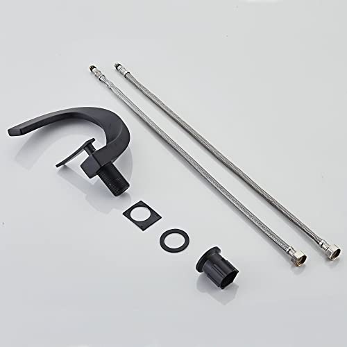 SHUNLI-Waschtischarmatur-Bad-Wasserhahn-Modernes-Design-Mischbatterie-Badarmatur-Waschbeckenarmatur-Armatur-Badezimmer-Schwarz-0-5