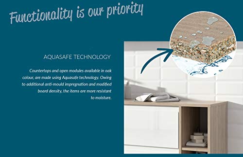 VBChome-Badmoebel-50-x-35-cm-Set-GRAU-Hochglanz-Slim-Waschbecken-mit-Unterschrank-Waschtisch-2-Schubladen-Badschrank-Holz-Waschbeckenunterschrank-Badezimmerschrank-Badschrank-0-1