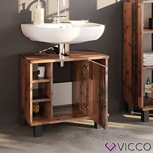 Vicco-Badschraenke-Fynn-Old-Style-Waschtisch-Hochschrank-Midischrank-Spiegelschrank-Haengeschrank-Waescheschrank-Waschtisch-0-3