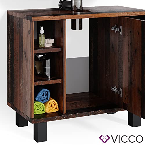 Vicco-Badschraenke-Fynn-Old-Style-Waschtisch-Hochschrank-Midischrank-Spiegelschrank-Haengeschrank-Waescheschrank-Waschtisch-0-4