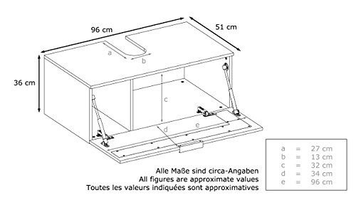 Vladon-Waschtisch-Waschbecken-Unterschrank-Aloha-V2-Korpus-in-Weiss-mattFronten-in-Weiss-Hochglanz-mit-Absetzungen-in-Weiss-Hochglanz-0-1