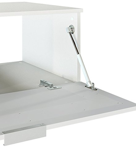 Vladon-Waschtisch-Waschbecken-Unterschrank-Aloha-V2-Korpus-in-Weiss-mattFronten-in-Weiss-Hochglanz-mit-Absetzungen-in-Weiss-Hochglanz-0-2