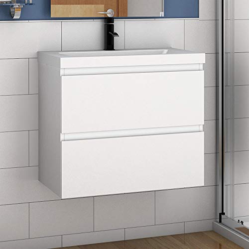 Waschtisch-mit-Unterschrank-50-cm-Badmoebel-Set-mit-Waschbecken-Mineralguss-Gaeste-WC-Weiss-Matt-0