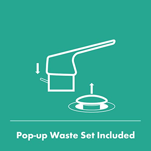 hansgrohe-Waschtischarmatur-Vernis-Shape-Wasserhahn-Bad-mit-Auslauf-Hoehe-70-mm-mit-Zugstange-Badarmatur-wassersparend-Chrom-0-2