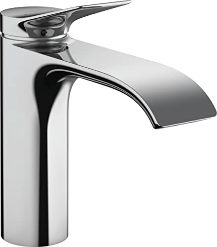 hansgrohe-Waschtischarmatur-Vivenis-Wasserhahn-Bad-mit-Auslauf-Hoehe-110-mm-mit-Zugstange-Badarmatur-wassersparend-Chrom-0