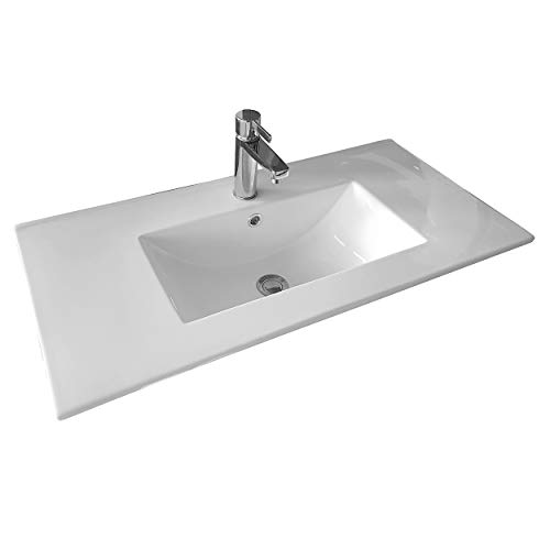 paplinskimoebel-Waschbecken-mit-Unterschrank-IGA-Waschtischunterschrank-Stehend-Eckig-Keramik-Badmoebel-Set-Waschplatz-Weiss-80-cm-0-3