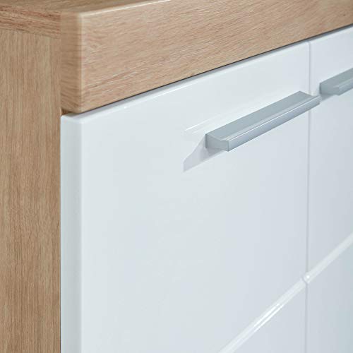 trendteam-smart-living-Badezimmer-Waschbeckenunterschrank-Unterschrank-Schrank-Amanda-60-x-56-x-34-cm-in-Asteiche-Weiss-Hochglanz-mit-viel-Stauraum-0-2